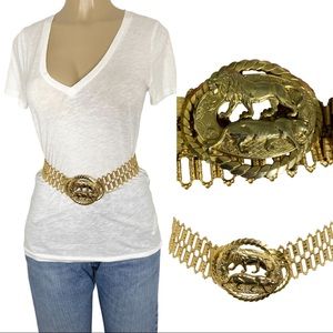 Lion/Lioness chain belt